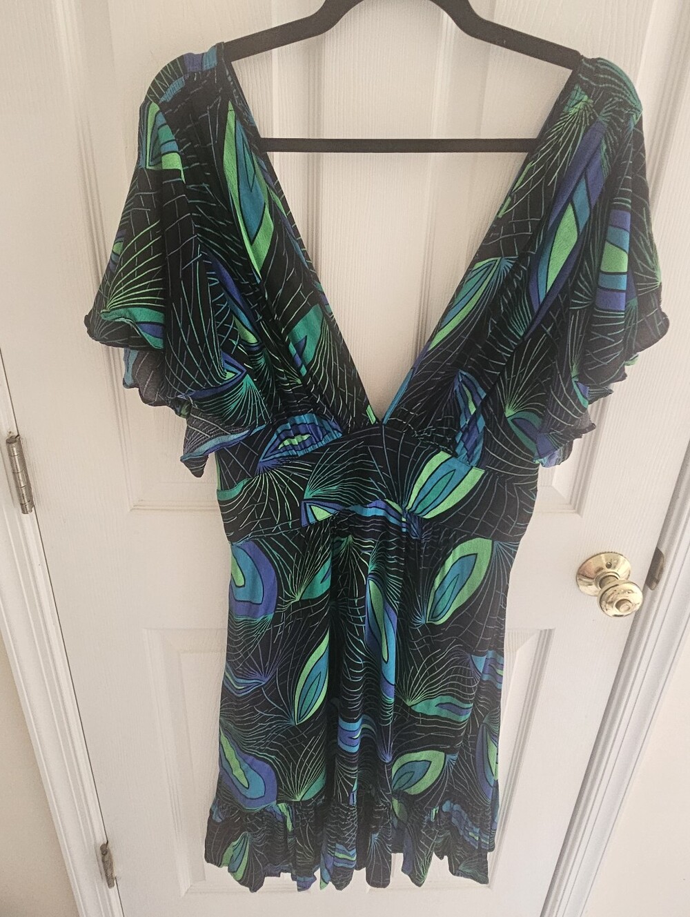 Trashy Diva Deco Peacock Violet Dress 12
